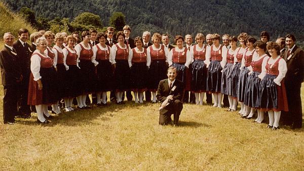 Der gemischte Chor anno 1982